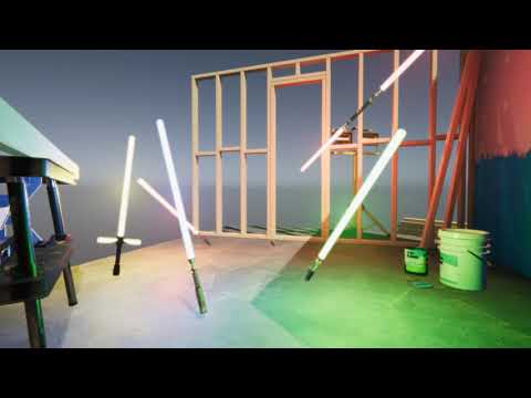 How to create Lightsaber like Weapons in Unity