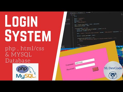 GitHub - salinda93/PHP-LoginForm: Simple Login System Using HTML/CSS ...