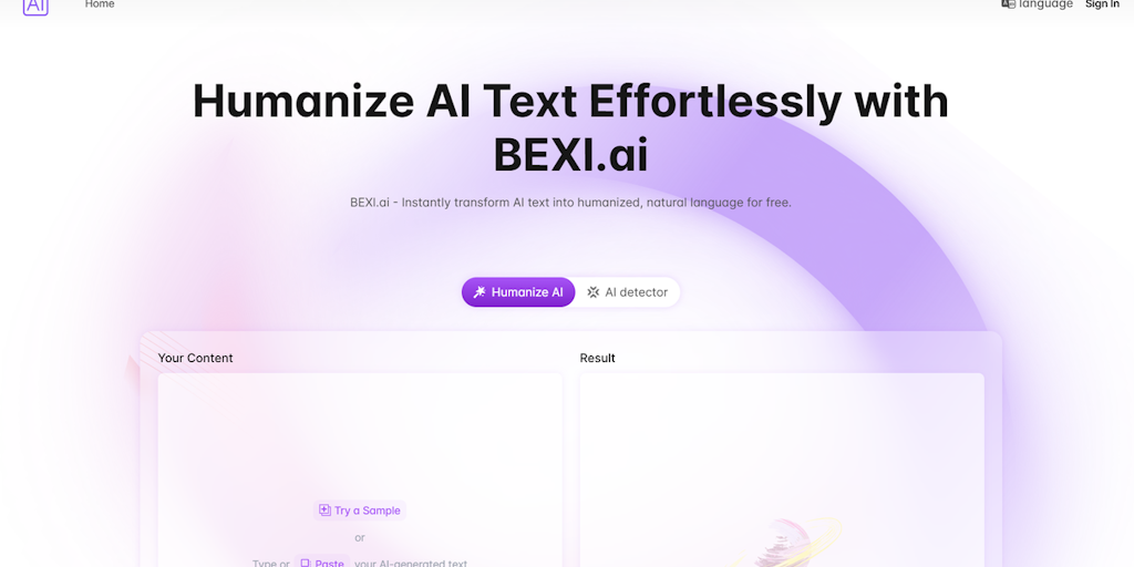 Bexi.ai:Free AI Humanizer & AI Detector