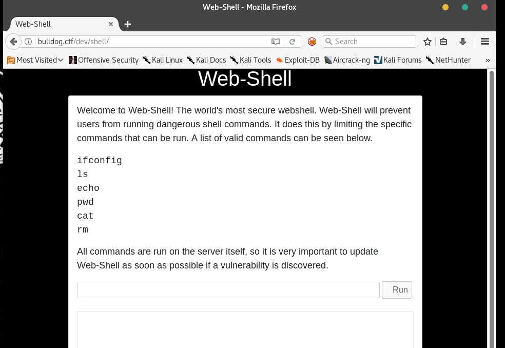 A18 – webshell