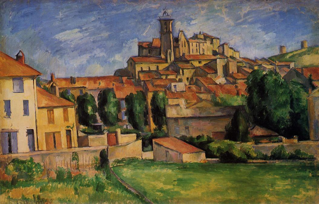 Gardanne by Paul Cezanne