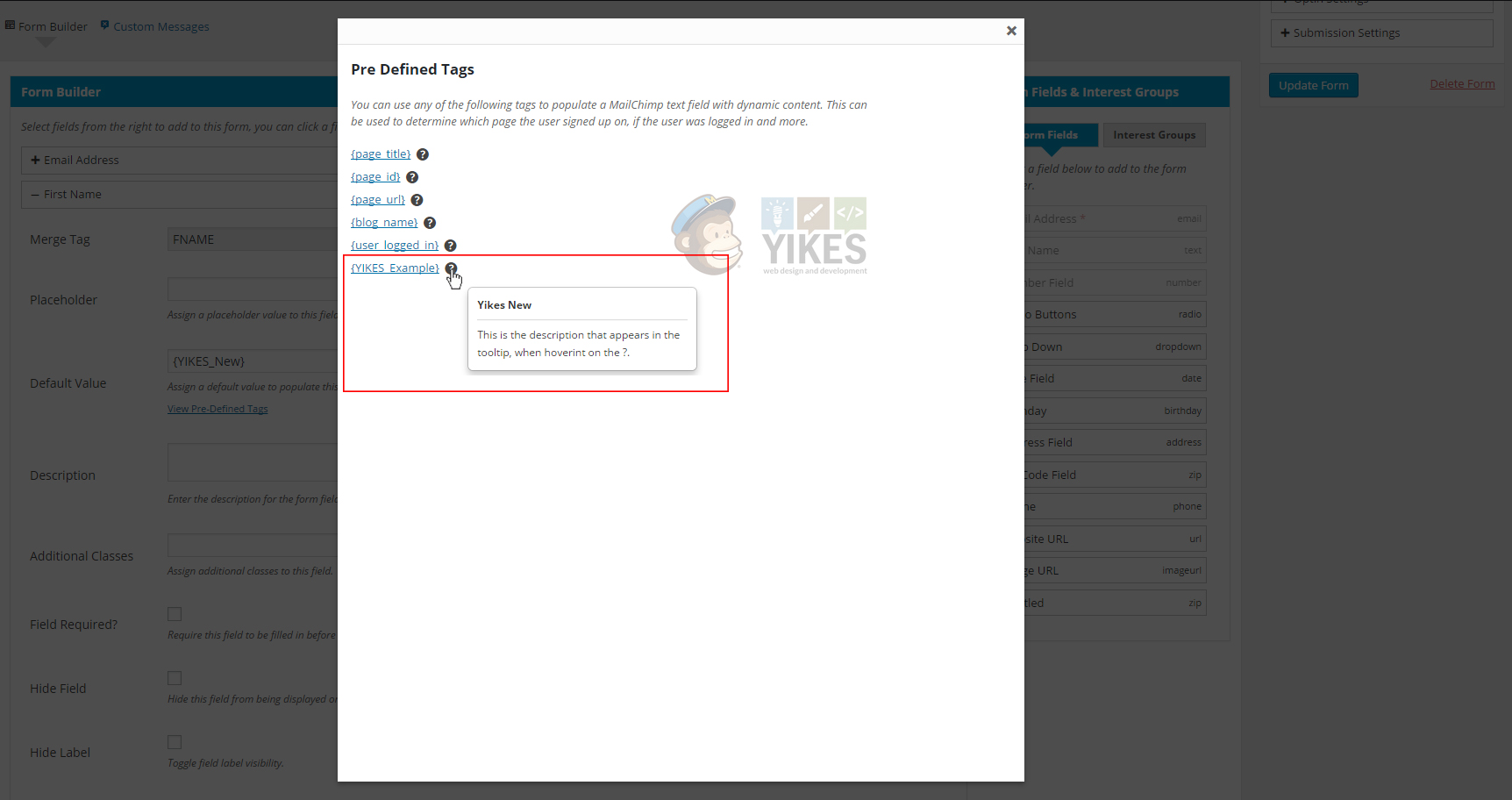 Backend - New Merge Tag