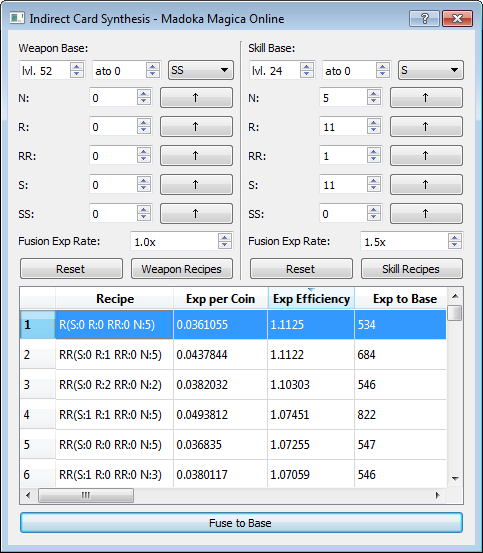 Indirect Card Fusion