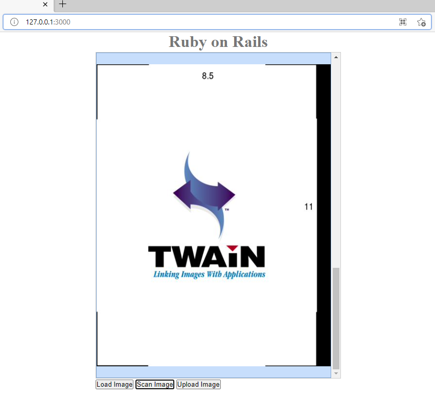 Dynamic Web TWAIN with Ruby on Rails