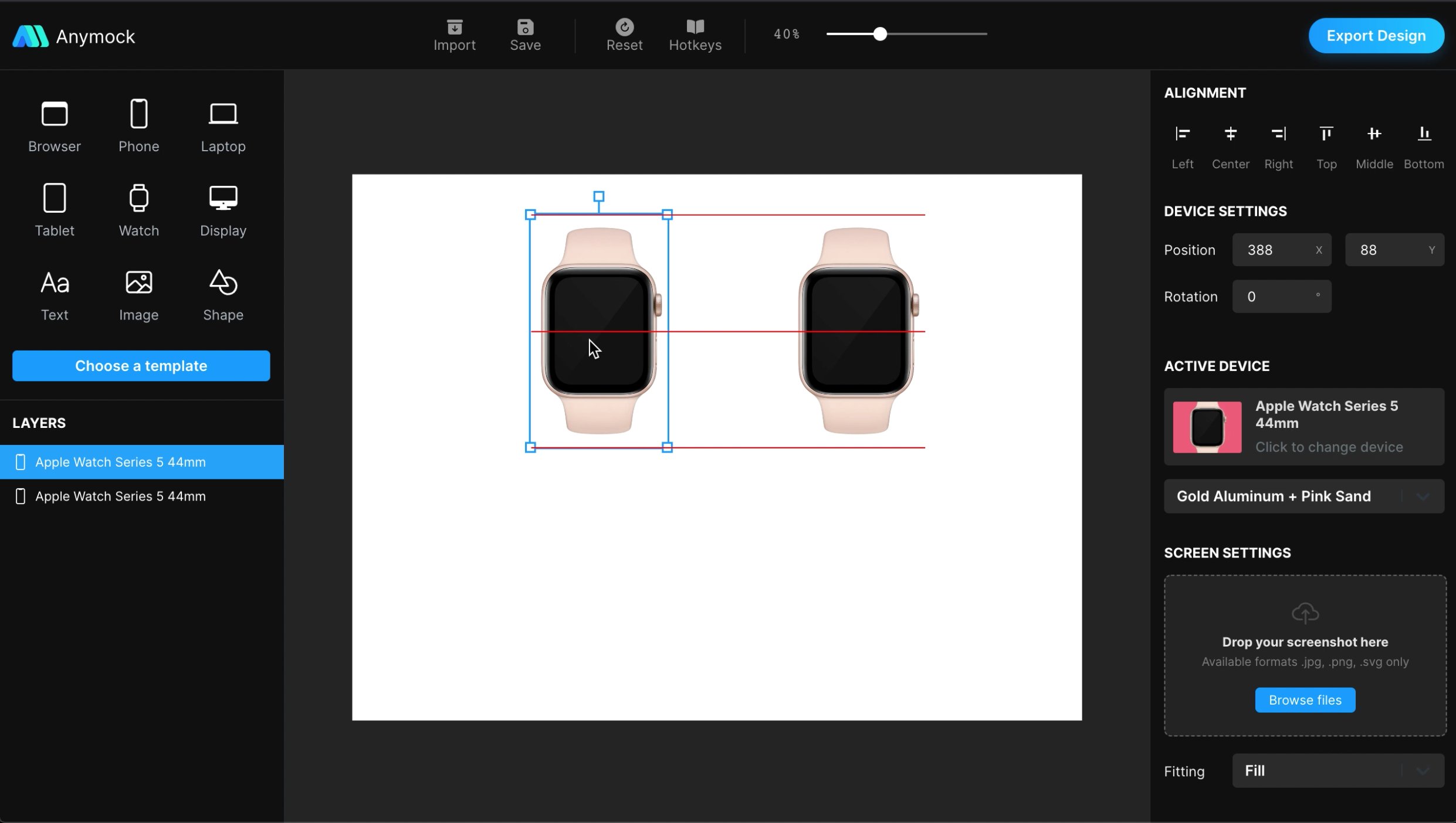 object alignment