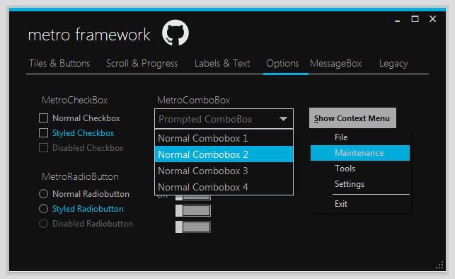 MetroFramework