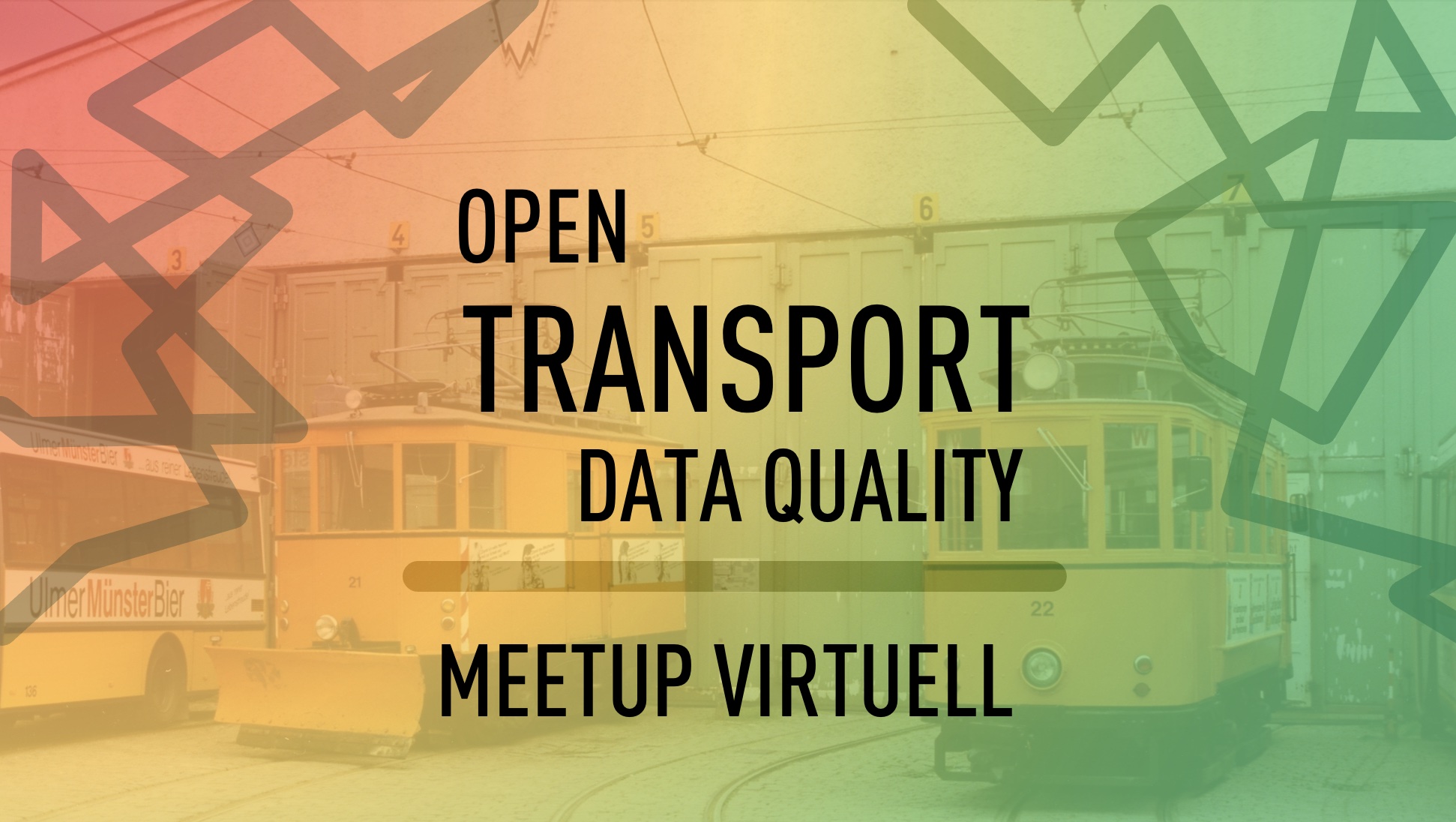 Teaser OpenTransportDataQualityMeetup Virtuell