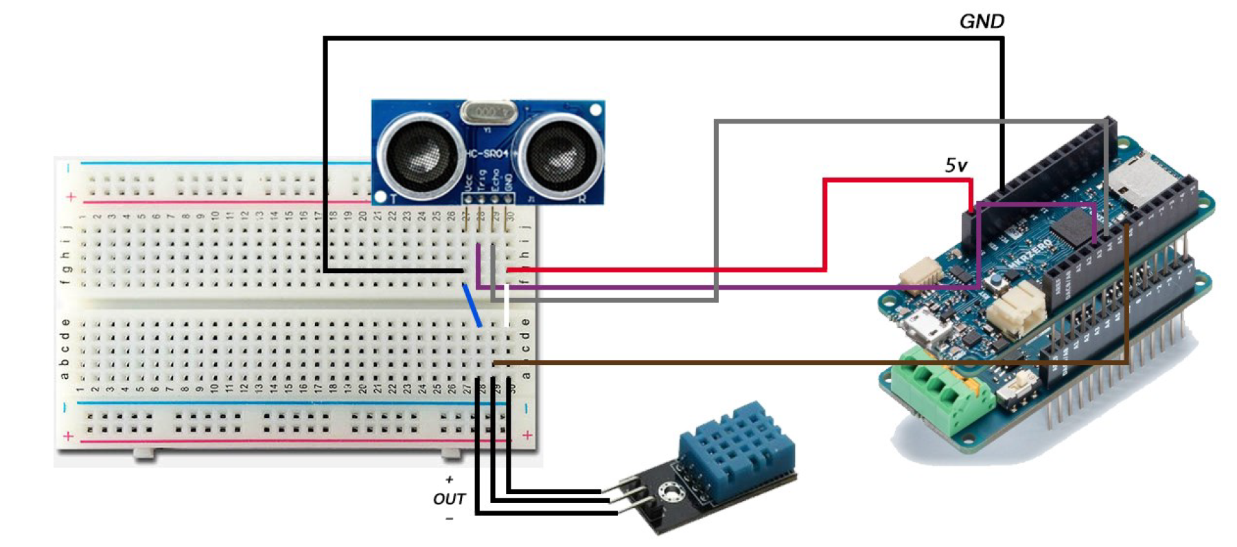 wiring scheme for sender node