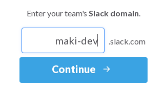 Maki Community Slack