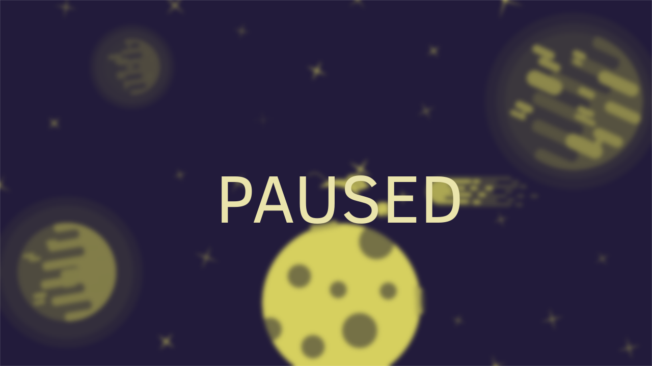 Paused Screen