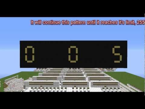 Fully programmable computer using Minecraft