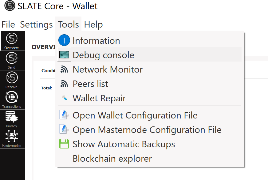 Example-console