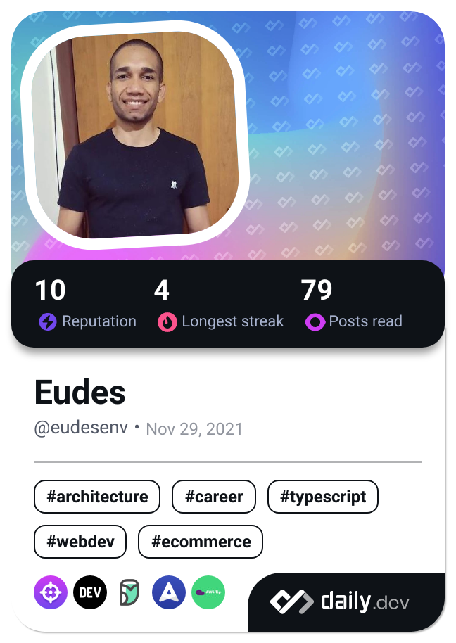 Eudes's Dev Card