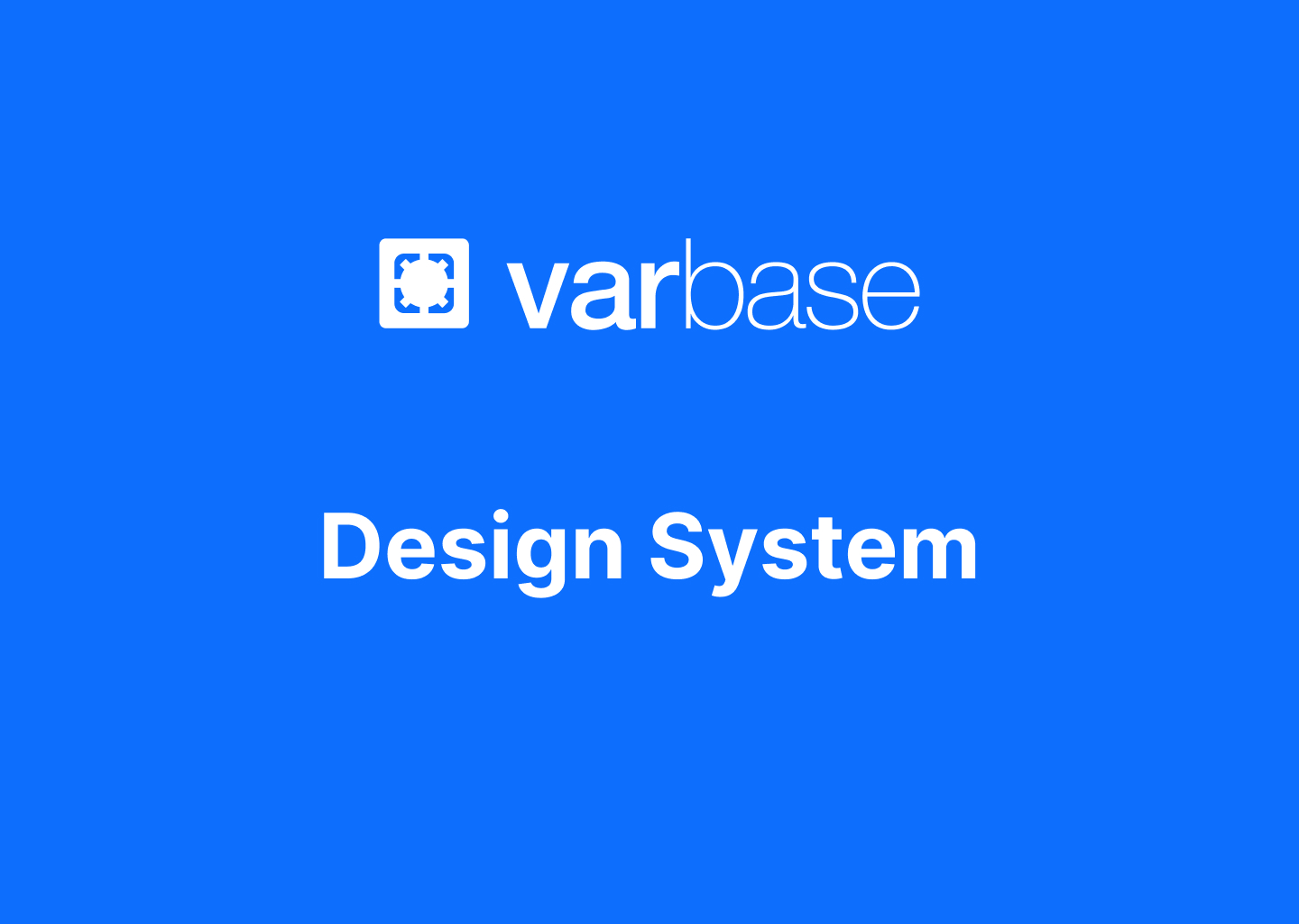 Varbase Design System