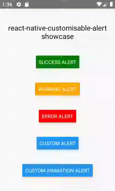 Demo of react-native-customisable-alert