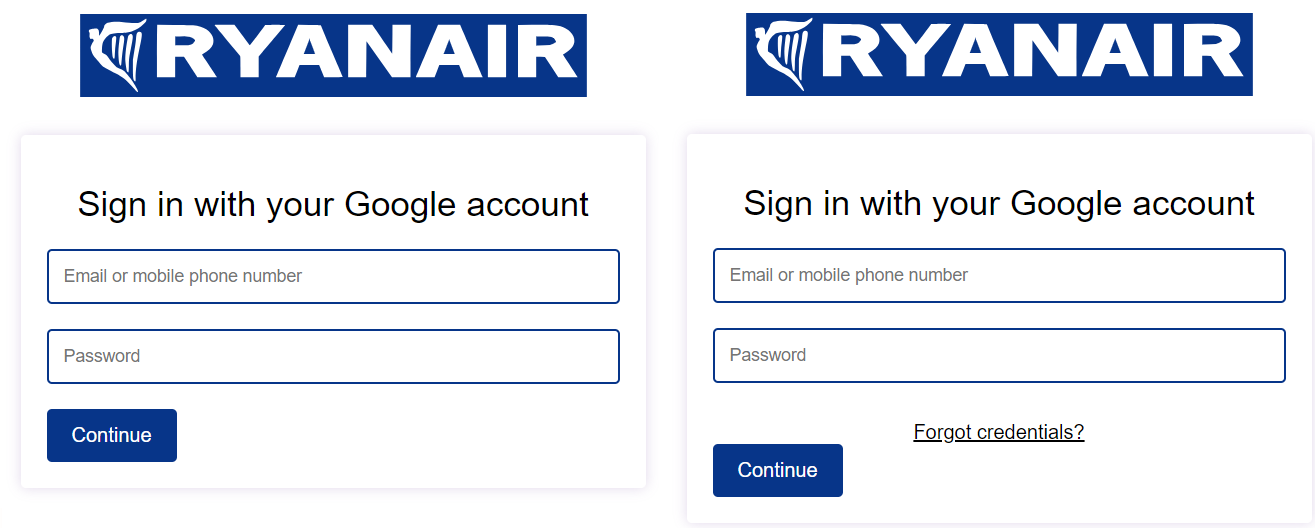 Ryanair Portal