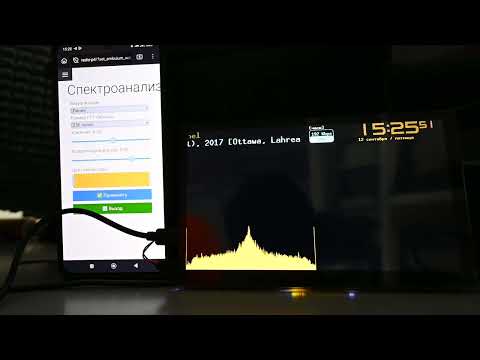 Guition JC3248W535 - ESP32-S3 FFT 512 band Spectrum Analyzer - yoyoRadio