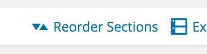 Reorder Sections