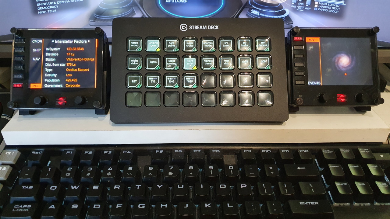 Elgato Stream Deck and Flight Instrument Panel