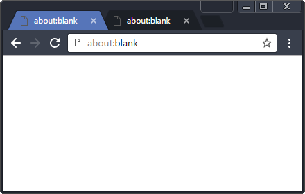 Chrome Developer Edition Dark Screenshot