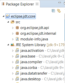 java9 package explorer