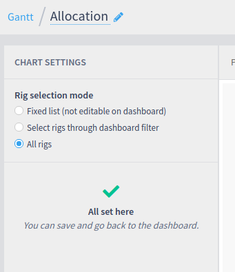 All rigs selection mode