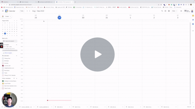 Calendar export for Path @ Penn - Watch Video