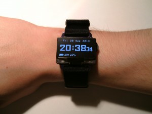 Retro DIY Digital Wristwatch 2013