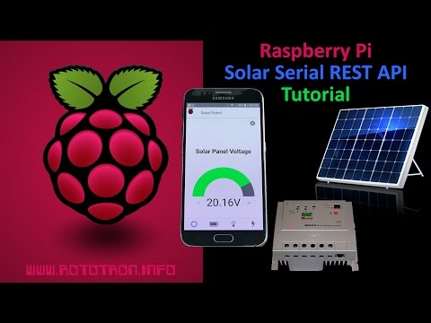 Raspberry Pi Solar Serial REST API Tutorial