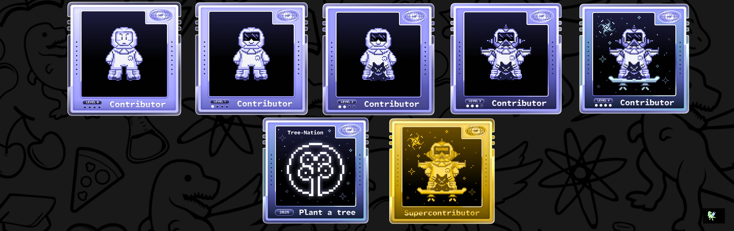 An image of @aryanpatelbit's Holopin badges, which is a link to view their full Holopin profile