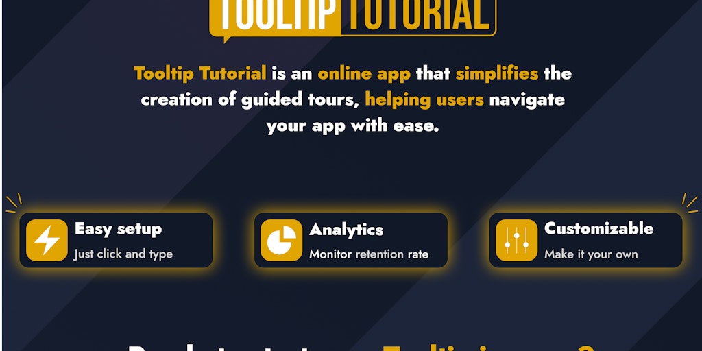 Tooltip Tutorial