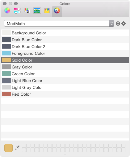 Color Lists