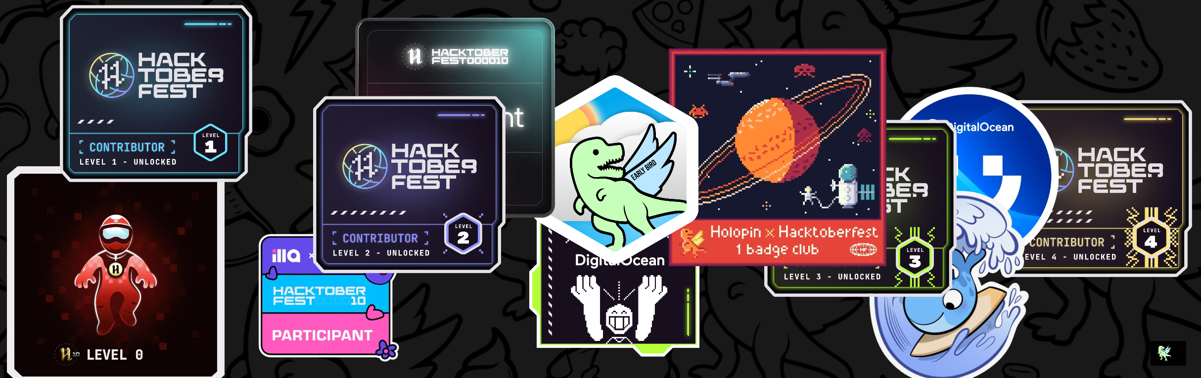 @switchalpha's Holopin board