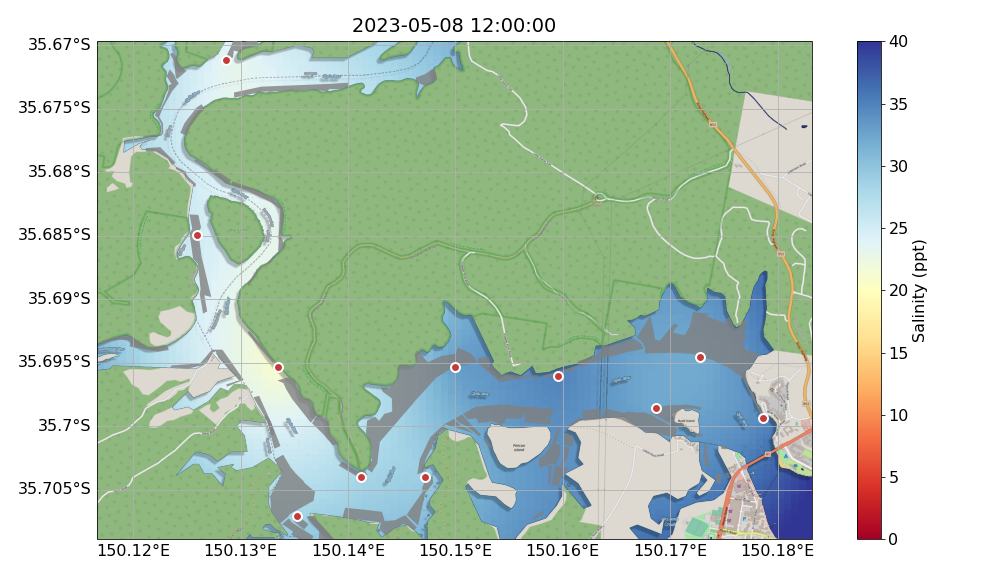 Salinity Map