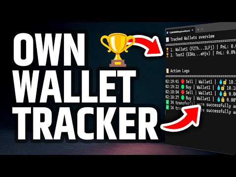 Solana Wallet Tracker Bot | Track Trending Wallets | View Buys/sells on GMGN