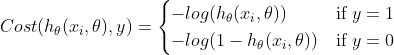 cost function