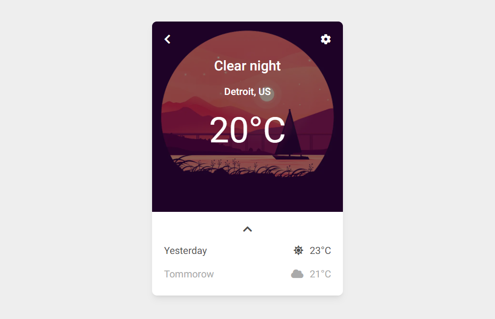 Bootstrap 5 Weather