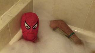 Spiderman Moment - Bath Time