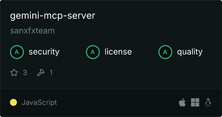 Gemini Image Generation Server MCP server