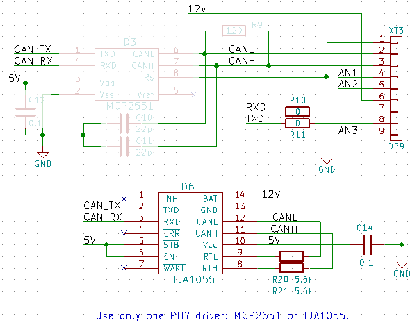 TJA1055 scheme