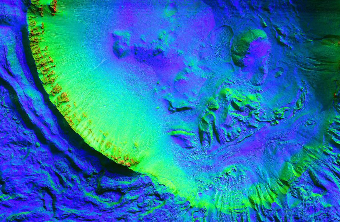 Bright Gully Deposits on Mars