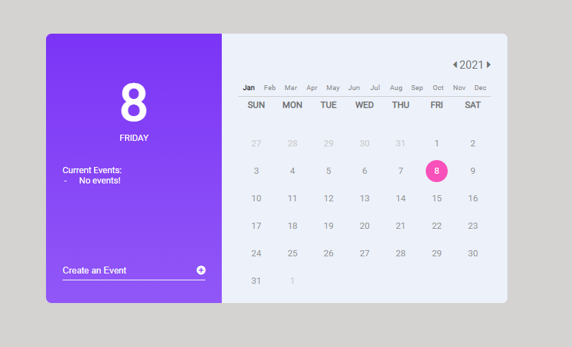 GitHub - MinhHangDang/Javascript-Calender