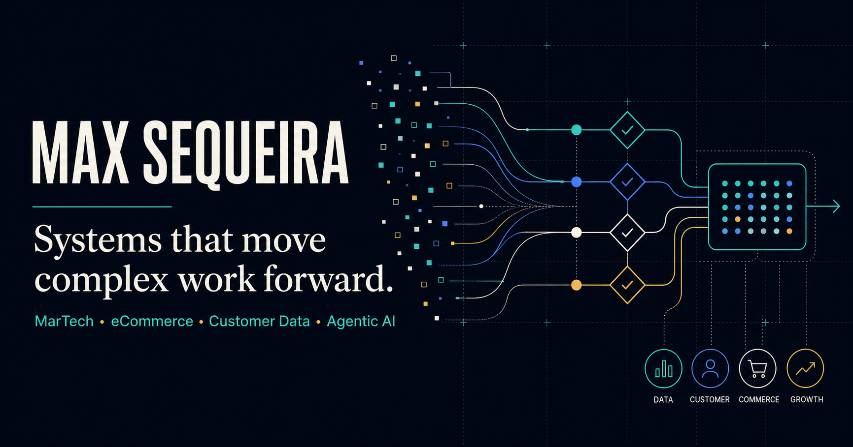 Max Sequeira — Systems that move complex work forward