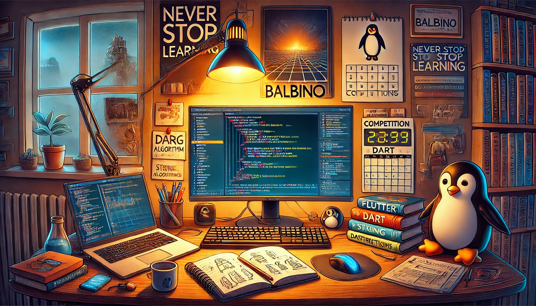 Balbino's workspace