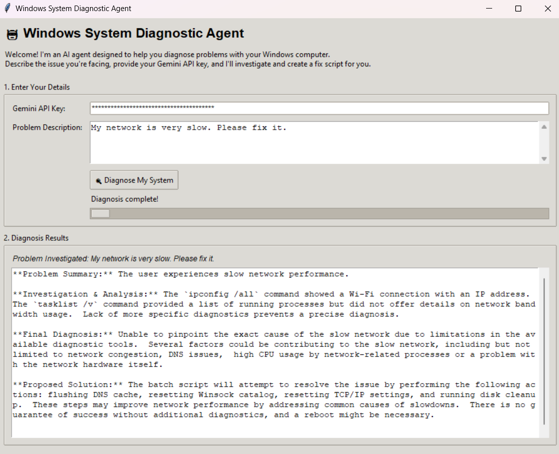 GitHub - ajitashwath/diagnostic-agent: AI-powered desktop diagnostic ...