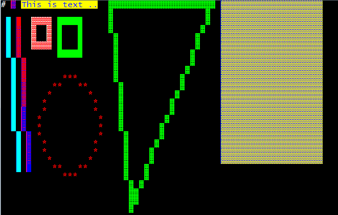 Drawing primitives