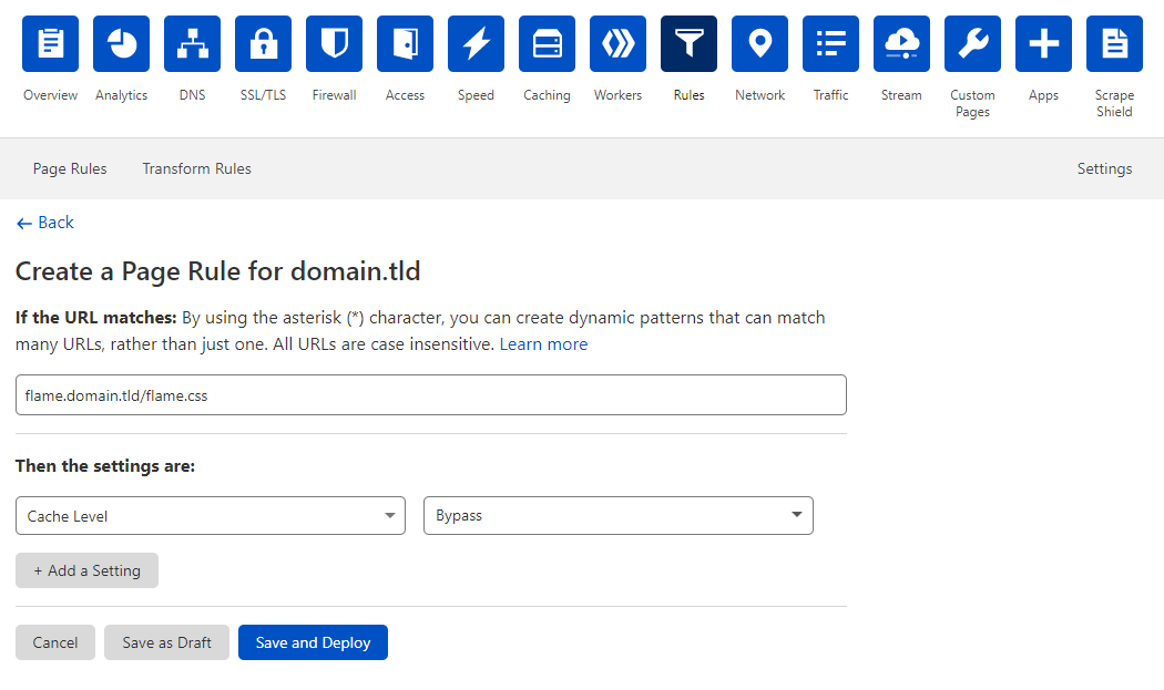 Cloudflare Example