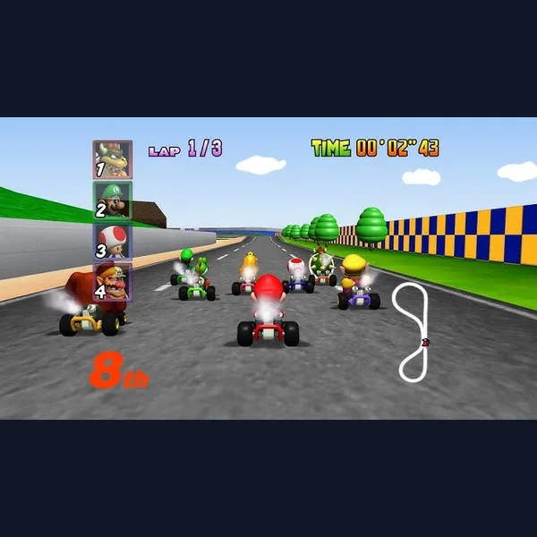 Mario Kart 64 game image