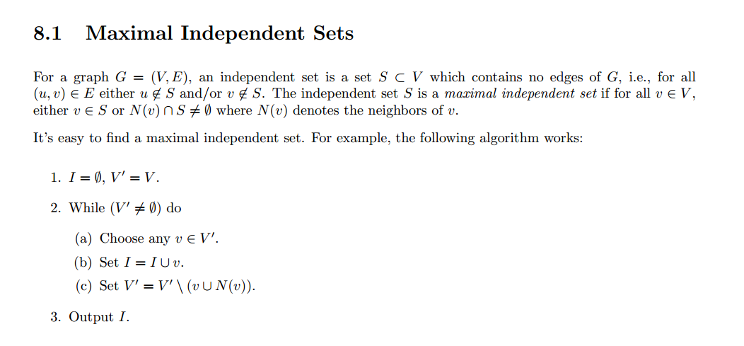 MIS Sequential