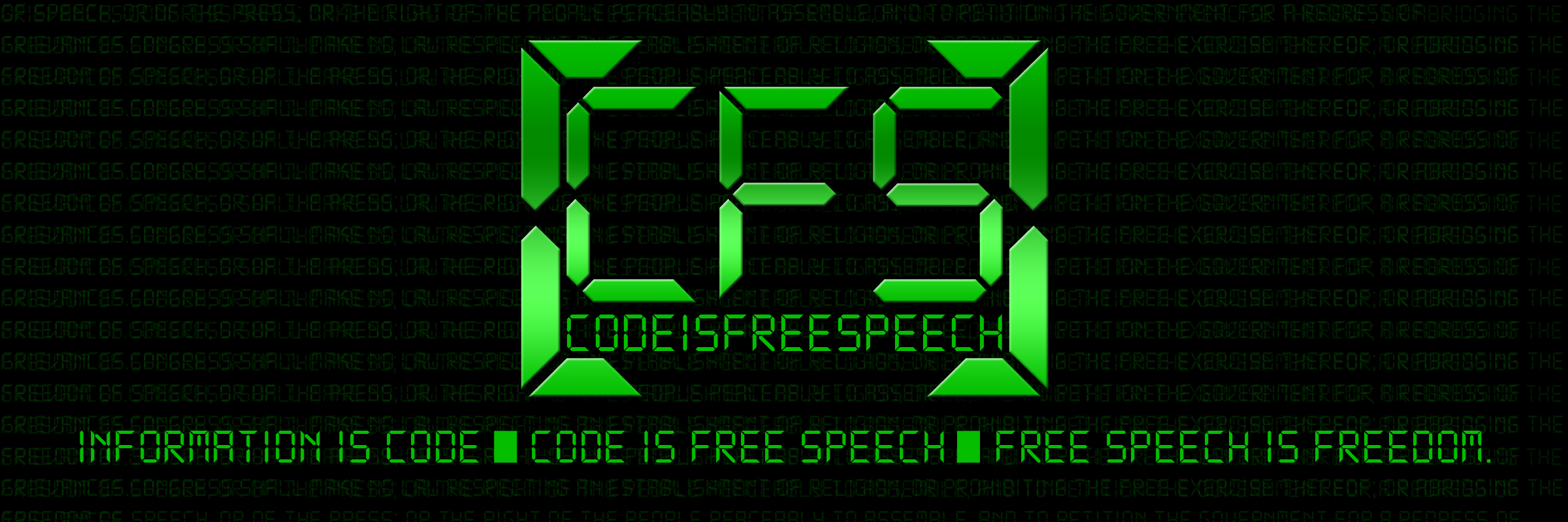 code is free speech